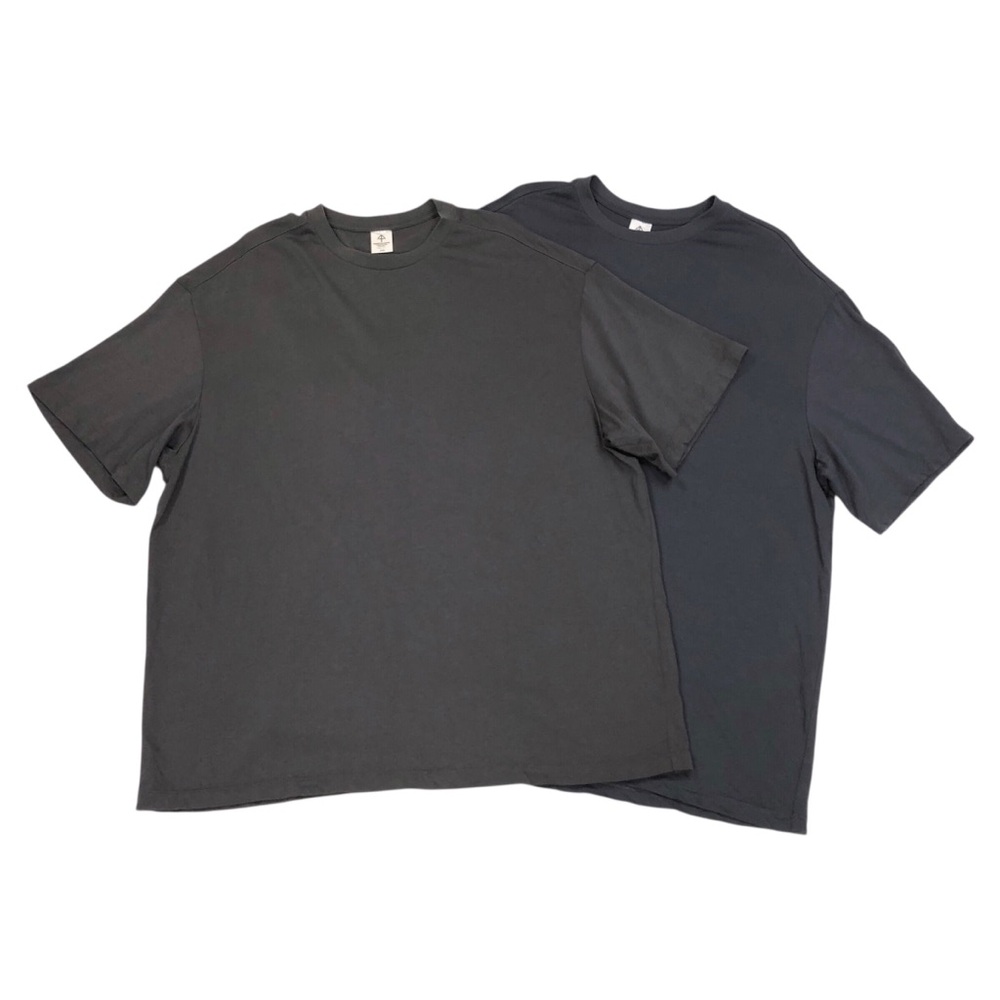 Lot of 2 Arrowhead Tactical Oversize ConcealTee T-Shirt Men's Size 2XL Gray Blue